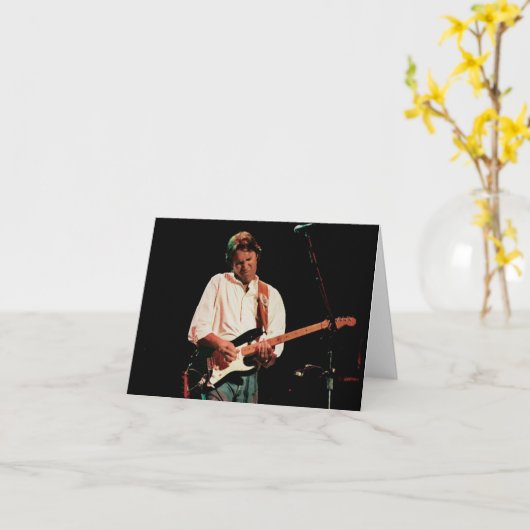 DFコンサート2002年のNotecard カード (黄色い花)