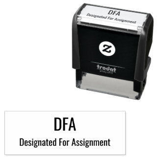 DFA 指定選手 野球用語 セルフインキングスタンプ