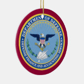 DFASカスタムクリスマスオーナメント セラミックオーナメント (右)