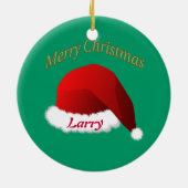 DFASカスタムクリスマスオーナメント セラミックオーナメント (裏面)