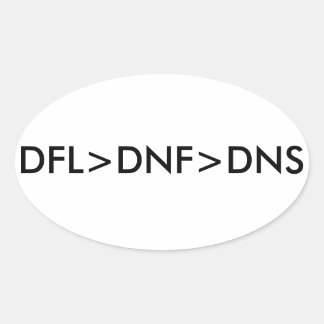 「DFL」>「DNF」>「DNS」 楕円形シール