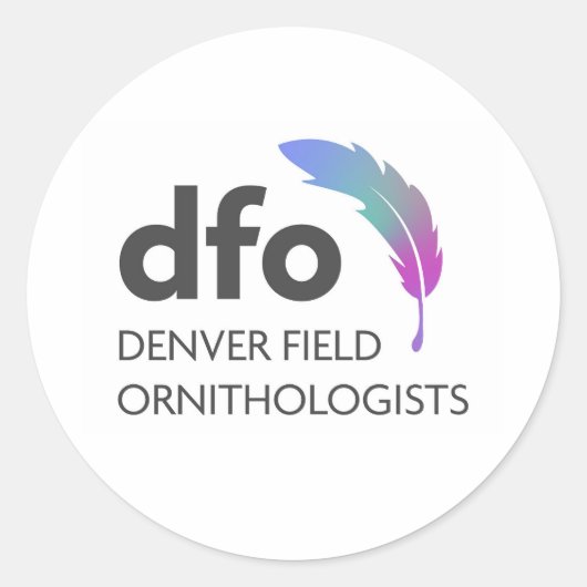 DFOシール3"直径 ラウンドシール (正面)