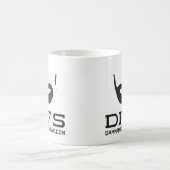 DFSの白いコーヒー・マグ コーヒーマグカップ (中央)