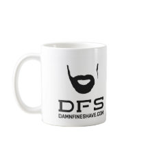 DFSの白いコーヒー・マグ