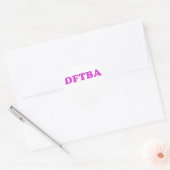 DFTBA ラウンドシール (封筒)