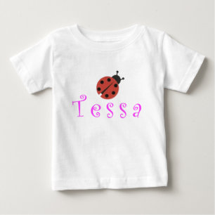 DFWのベビー-ロゴの背部 ベビーTシャツ
