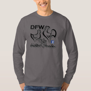 DFWの鶏の貿易業者か悪賢い鶏 Tシャツ