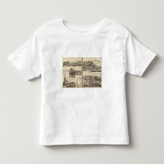DGのヘルド、JM Bowlesの住宅 トドラーTシャツ (正面)
