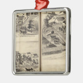 DGのヘルド、JM Bowlesの住宅 メタルオーナメント (左)