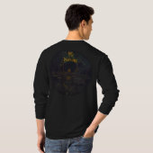 DGペインティングス キャンプファイヤーの反射V2Tシャツ Tシャツ (裏面フル)