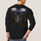 DGペインティングス 忍び寄る死神(青)V3 Tシャツ (裏面)