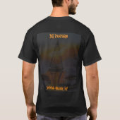 DG Paintings 日没の帆船 Tシャツ V2 (裏面)