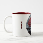DG Paintings Crimson Leaves Mug ツートーンマグカップ (左)