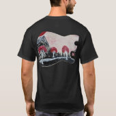 DG Paintings Red Sun Valley shirt Tシャツ (裏面)