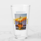 DG Paintings Sunrise Sail タンブラーグラス (裏面)