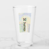 DG Paintings Sunset Sail タンブラーグラス (裏面)