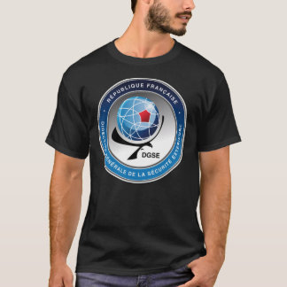 DGSE INTELLIGENCEフランスの SERVICEクラシックTシャツ Tシャツ
