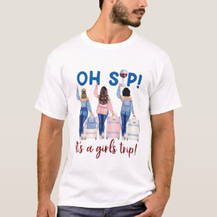 DHあ~すすすって女の子のトリップシャツ、トラベラーシャツ。 Tシャツ
