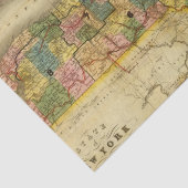 DHのぎざぎざによるニューヨーク州 薄葉紙 (詳細)