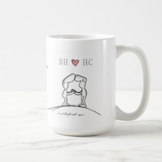 DHのハートHC コーヒーマグカップ (右)