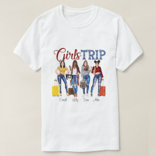 DH女パーソナライズされた子トリップシャツ、旅行用ギフト  Tシャツ