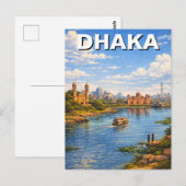Dhaka Bangladesh ポストカード (正面/裏面)