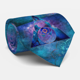 Dharma Sacred Geometry Galaxy Neck Tie ネクタイ