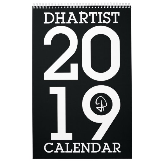 DHARTISTのカレンダー- 2019年 カレンダー (カバー)