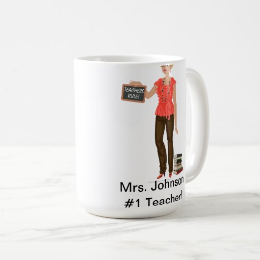 DHGのクラシックなマグ(15のoz) コーヒーマグカップ (正面右)