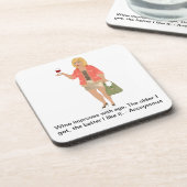 DHGのコルクのコースター コースター (左側)