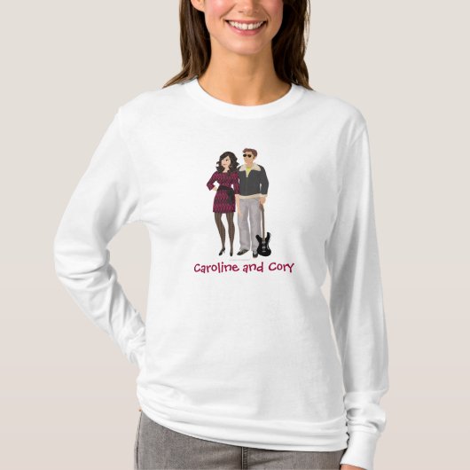 DHGの女性長袖のTシャツ Tシャツ (正面)