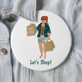 DHGの巨大なボタン 缶バッジ (インサイチュ)