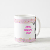 DHGの誕生日のマグ コーヒーマグカップ (正面右)