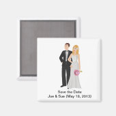 DHG正方形マグネット（2インチ） マグネット (正面/裏面)