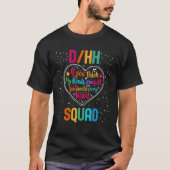 DHH Squad Appreciation Week Back to School Heart Tシャツ (正面)