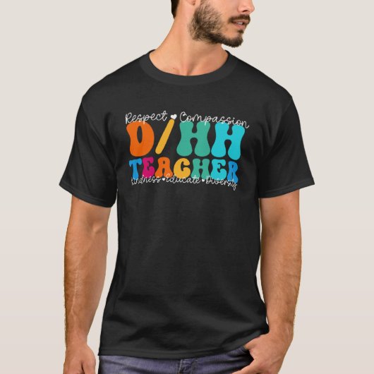 DHH Teacher Appreciation Week Back to School Tシャツ (正面)