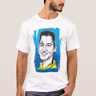 Dhoni Caricature Tシャツ