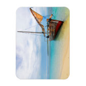 Dhow、伝統的Zanzibar、タンザニア マグネット (縦)