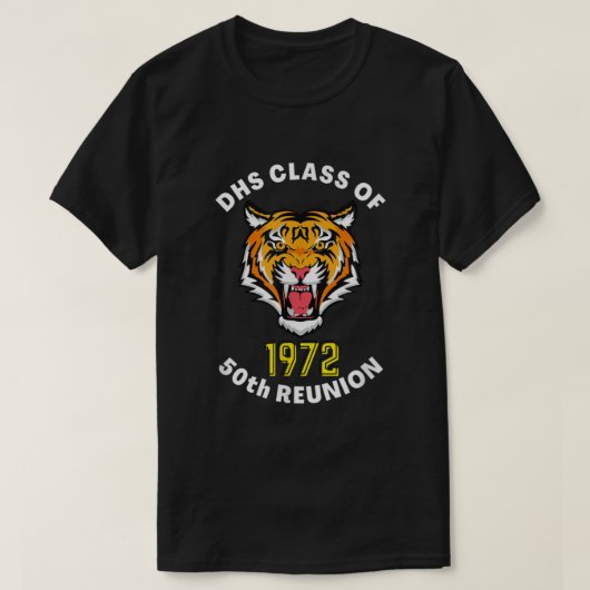 DHSクラス1972 50懇親会 Tシャツ (デザイン正面)