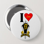 DHS巨大4インチラウンドボタン 缶バッジ (正面&裏面)