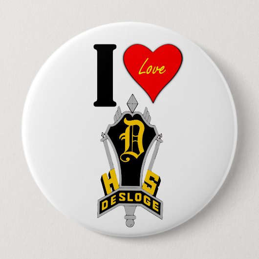 DHS巨大4インチラウンドボタン 缶バッジ (正面)