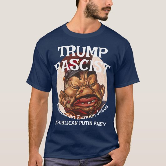 DHS FBI CBP アメリカ 国旗 愛国主義 政治 8 Tシャツ (正面)