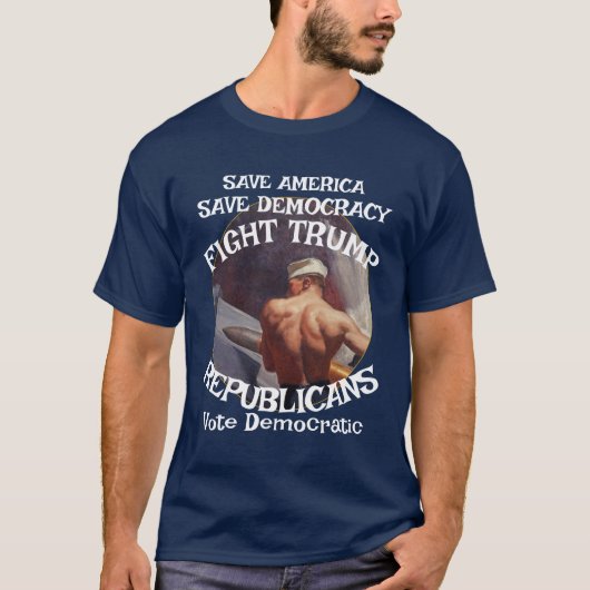 DHS FBI CBP ガビン・ニューサム 大統領 民主党 x Tシャツ (正面)