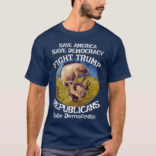 DHS FBI CBP ガビン・ニューサム 大統領 民主党 x Tシャツ (正面)