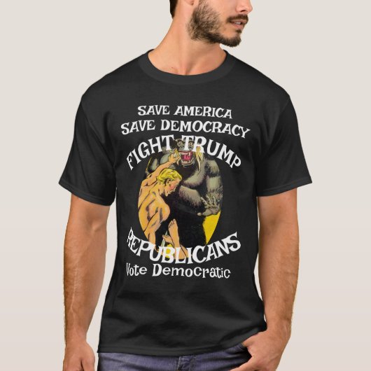 DHS FBI CBP トランプ ウクライナ ポーランド エストニア Tシャツ (正面)