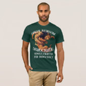 DHS FBI CBP トランプ 共和党 アメリカ USA L Tシャツ (正面フル)