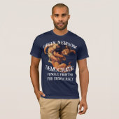 DHS FBI CBP 医療保険の費用 Tシャツ (正面フル)