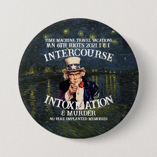 DHS FBI CBP Gun Violence Rights LGBTQ Gay US 缶バッジ (正面)