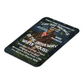 DHS FBI CBP War Crimes Criminal President Murderer マグネット (左側)