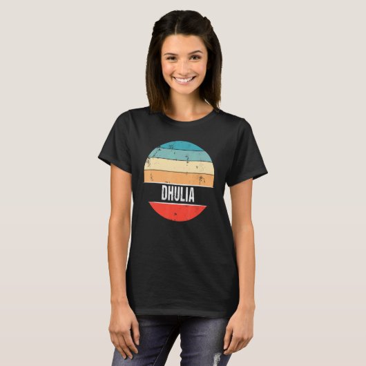 Dhulia India City Trip Tシャツ (正面フル)